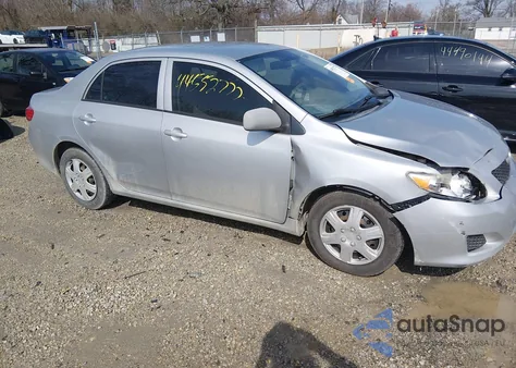 2010 Toyota Corolla Le из США, поврежденный, VIN 1NXBU4EEXAZ371195